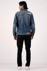 Men's Denim Jacket (Medium Wash)